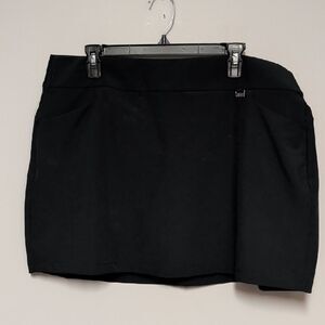 Greg Norman Collection Black Skort